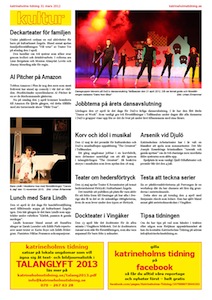 Kulturnyheter, Katrineholms Tidning 2013