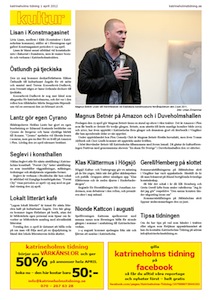 Kulturnyheter, Katrineholms Tidning 2013